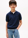 Polo sweater met korte mouwen