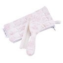 Borstel en kam - gedrukt + zakje