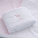 Doopdeken jersey (65x80cm) Pink Garden Party