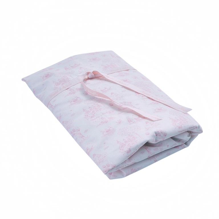 Hoeslaken bed (70x140cm) (Blue Garden Party)