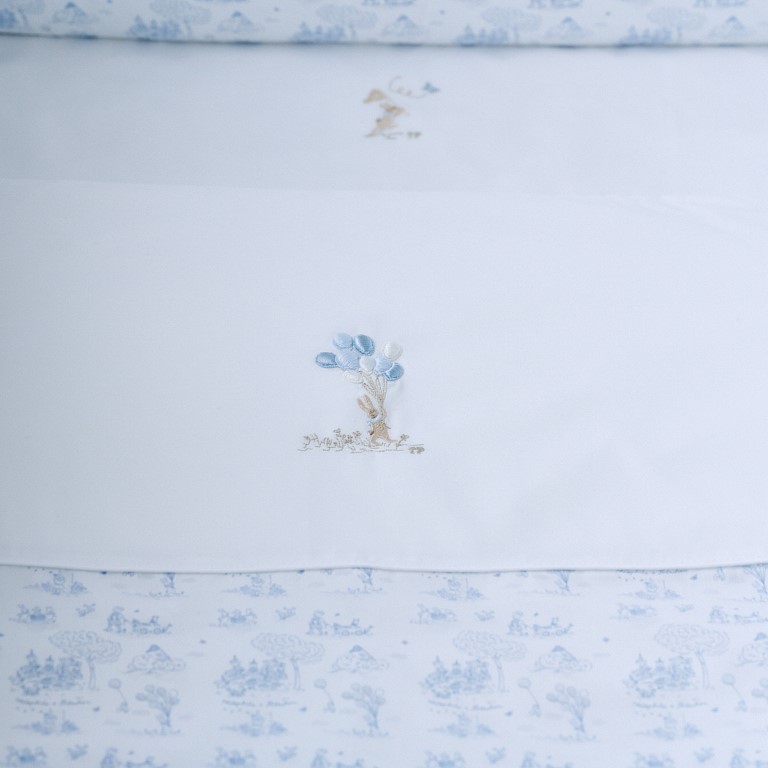 Donsovertrek bed (100x135cm) en sloop