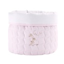 Verzorgingsmand rond (Pink Garden Party)