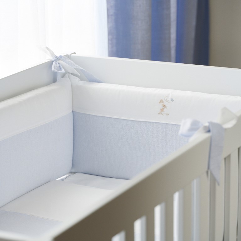 Bedbeschermer 70cm – katoen (70x70x70cm) h:30cm