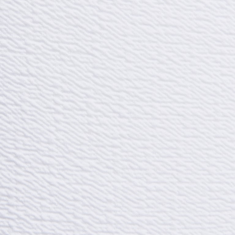Stof per meter - gewafeld cotton white