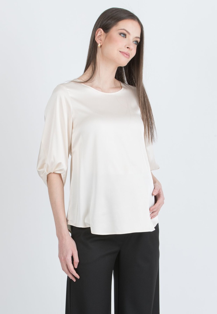 Zwangerschapsbloes Sydney - satijn