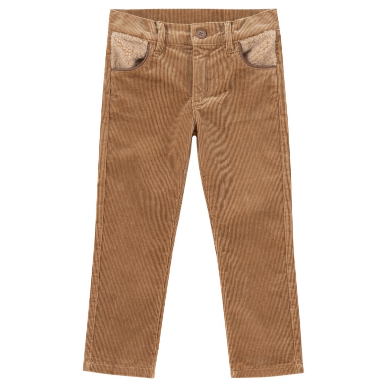 Broek rib teddy