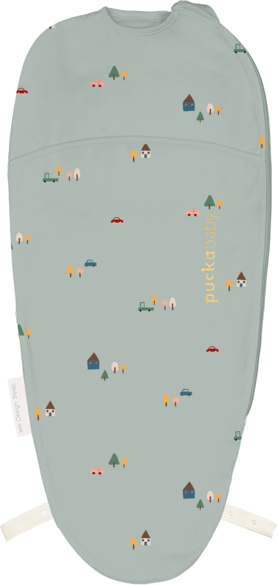 Inbakerslaapzak piep (0-3m | 60 cm) - katoen