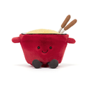 Knuffel kaas fondue