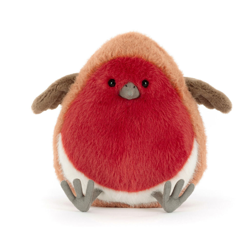 Knuffel plum robin