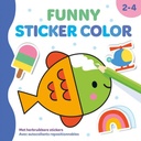 Funny sticker color