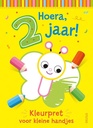 Hoera, 2 jaar! kleurpret voor kleine handjes