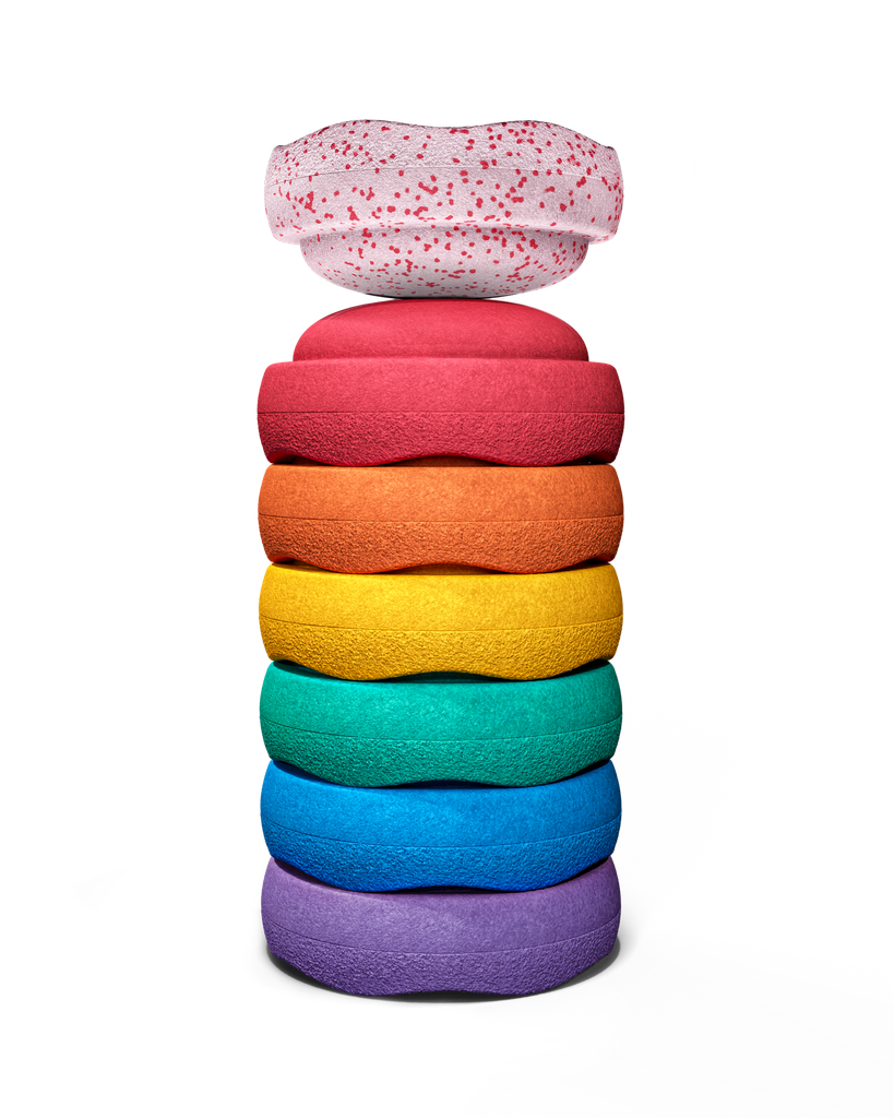 Stapelstein Blush Original Mini (6 stuks + 1 gratis) kersteditie
