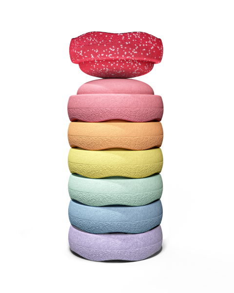 Stapelstein Blush Original Mini (6 stuks + 1 gratis) kersteditie
