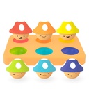 Vormsorteerder Mischievous matching mushrooms