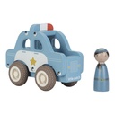 Houten politiewagen