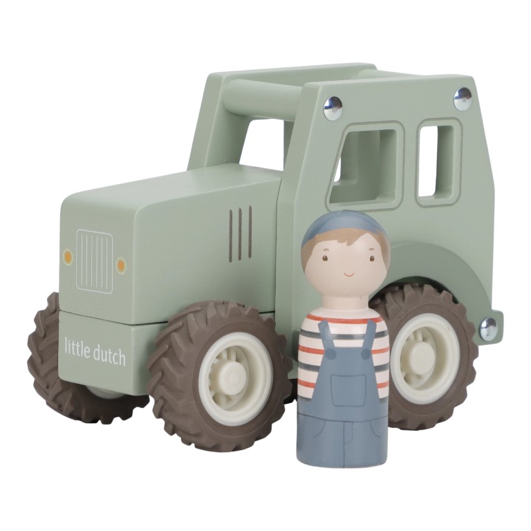 Houten tractor