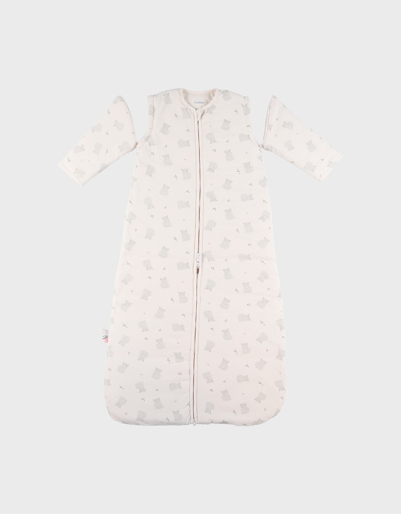 Winterslaapzak met afritsbare mouwen en afritsbare pijpjes (6m-2j/100 cm/van tog 2.0 tot 3.5)