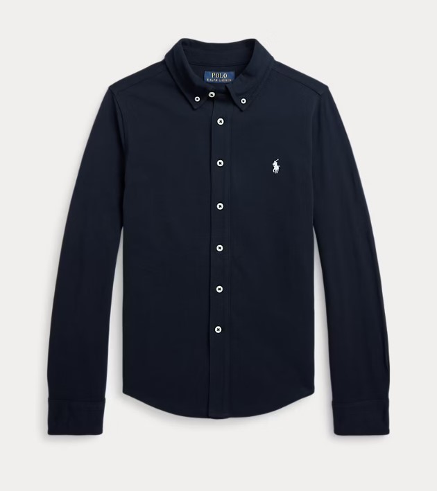 Hemd vederlicht katoenen mesh (8j-18j)