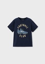 T-shirt met korte mouwen voetbalclub print
