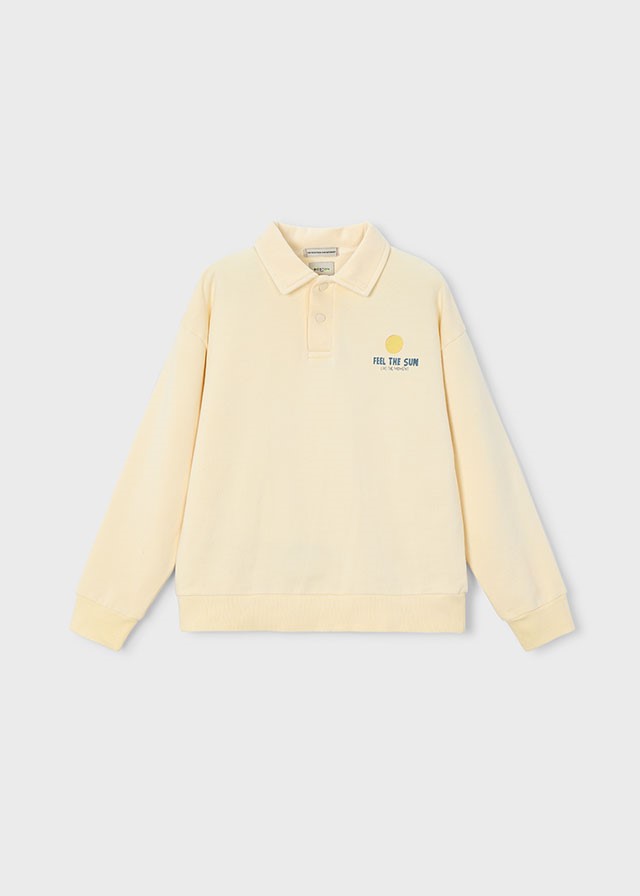 Sweater met polokraag