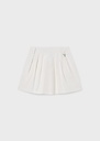 Skort van gabardine