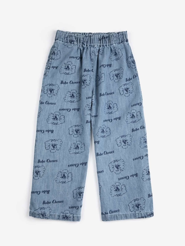 Denim broek pickles the bog blue