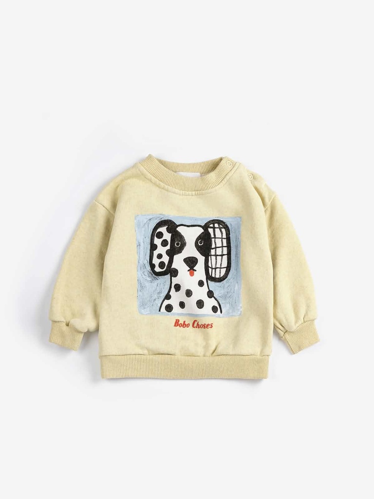 Sweatshirt ronde hals "Van Dog"