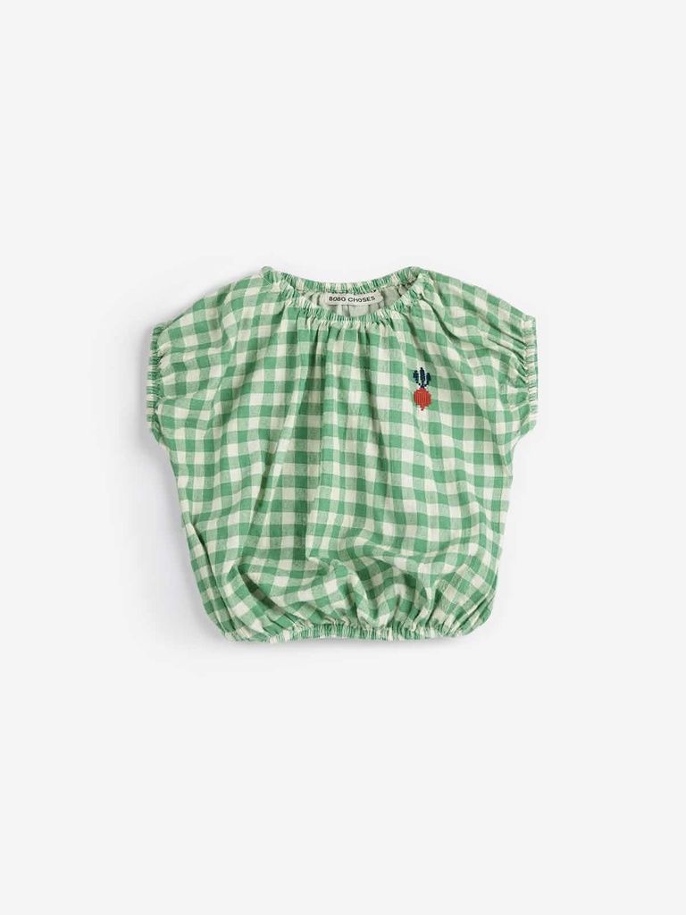 Bloes vichy woven pixel suikerbiet
