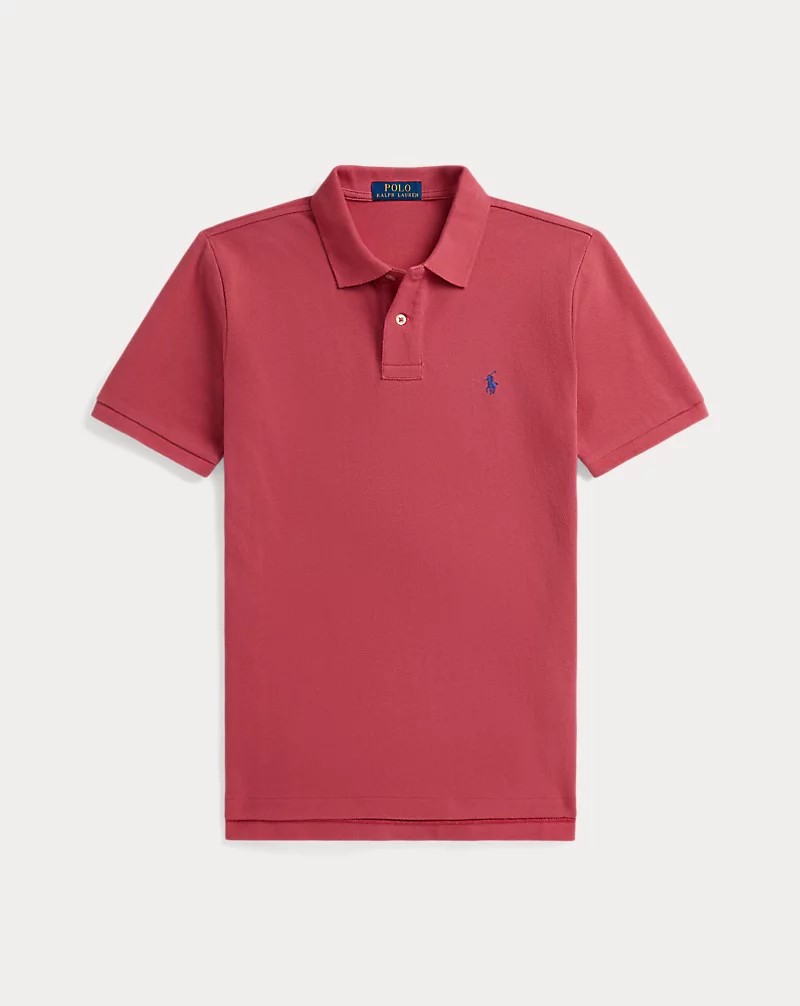 Polo iconisch - katoenen mesh (8j-16j)