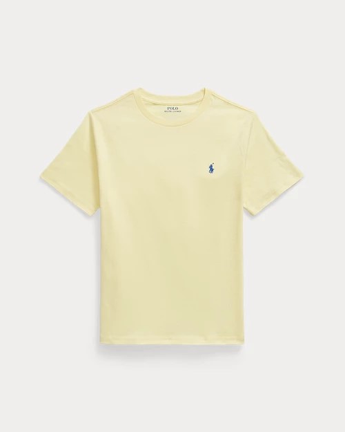 T-shirt met ronde hals - katoenen jersey (8j-16j)