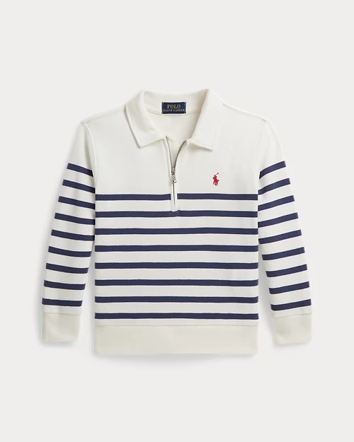 Sweater gestreept french terry (2j-7j)