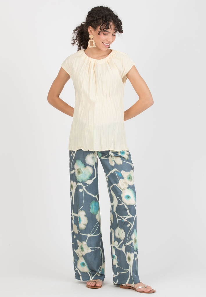 Zwangerschapsbloes Lola - gekreukte viscose