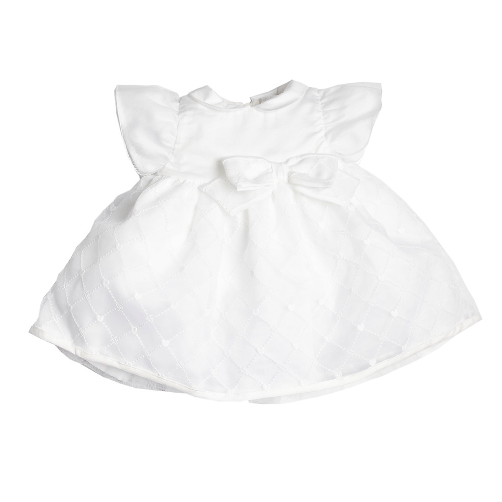 Jurkje organza met strik couture