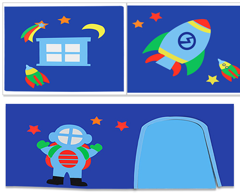 Rideau de jeu pour couchette mi-haute pino/scott