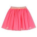 Rok mesh glitter fantasielook