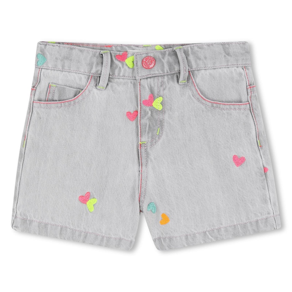Short denim hartjes relaxlook