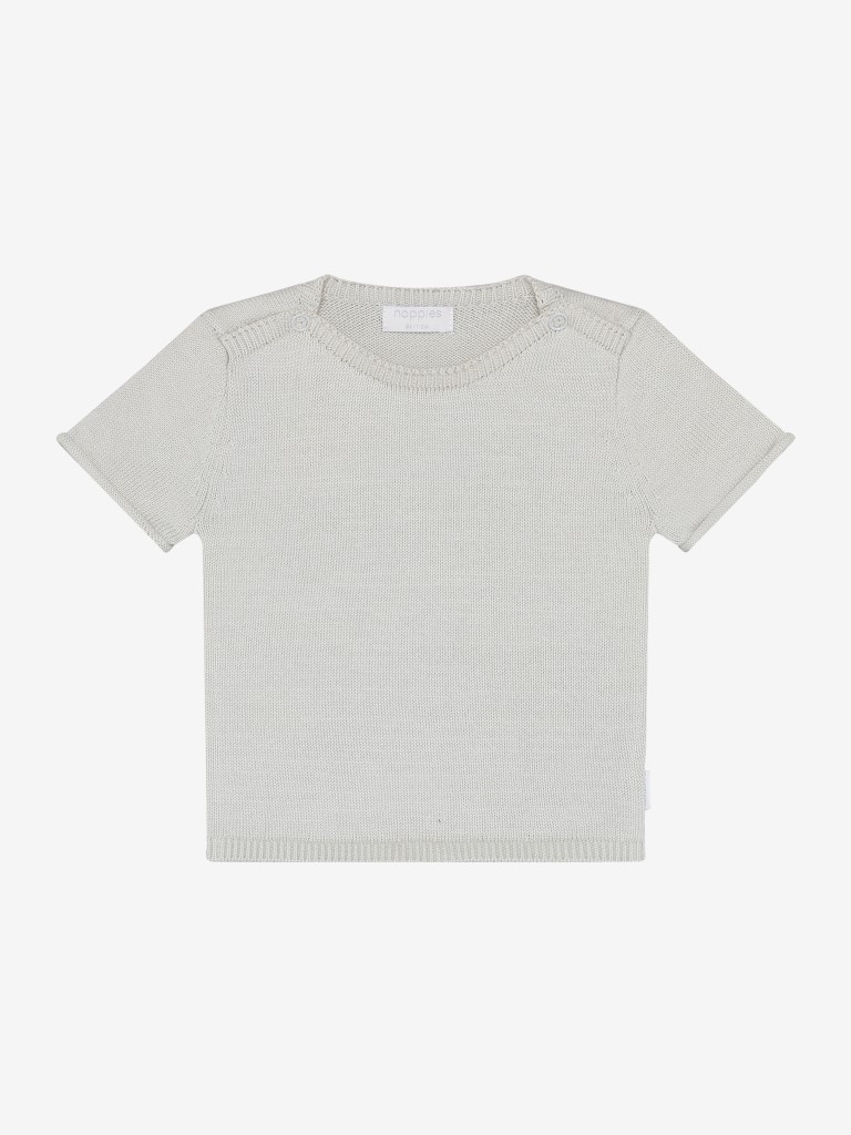T-shirt short-sleeved flatknit summerbasic