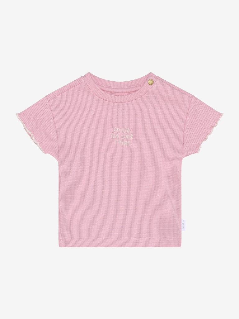 T‑shirt korte mouwen rib funprint