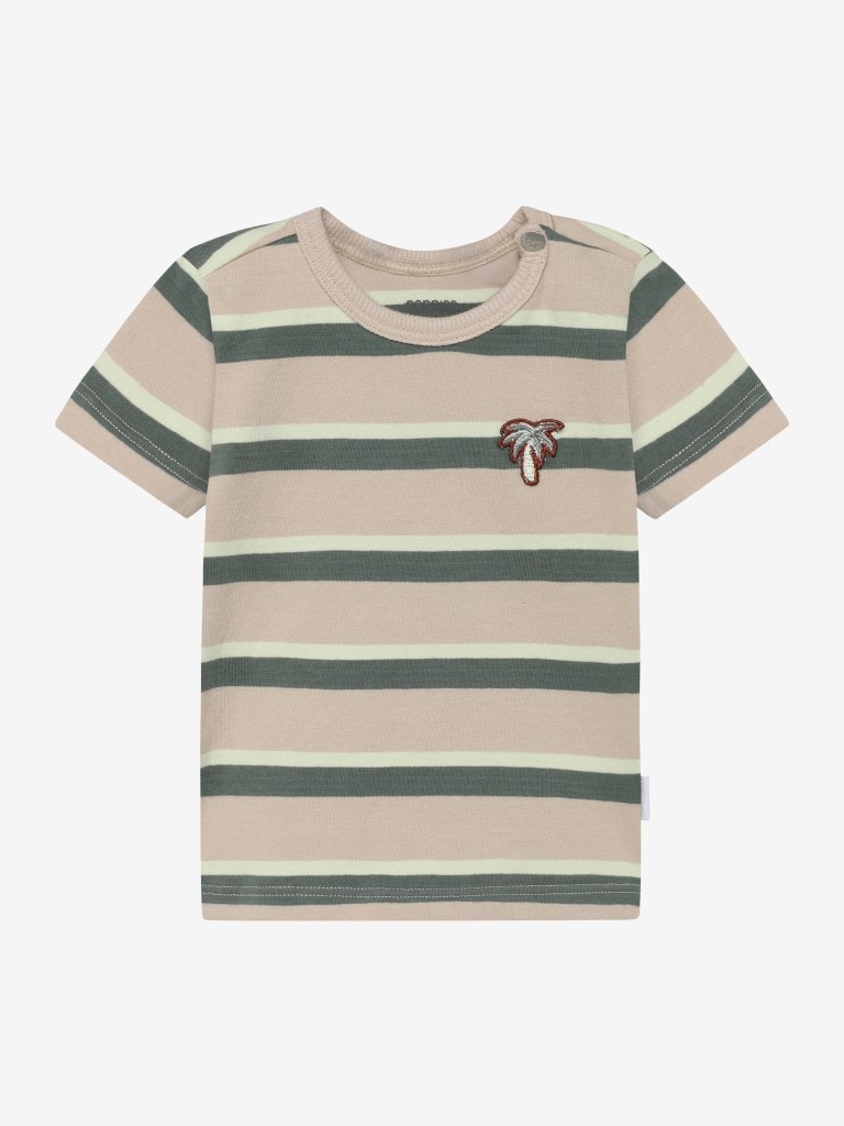 T‑shirt korte mouwen streep jersey summerfit