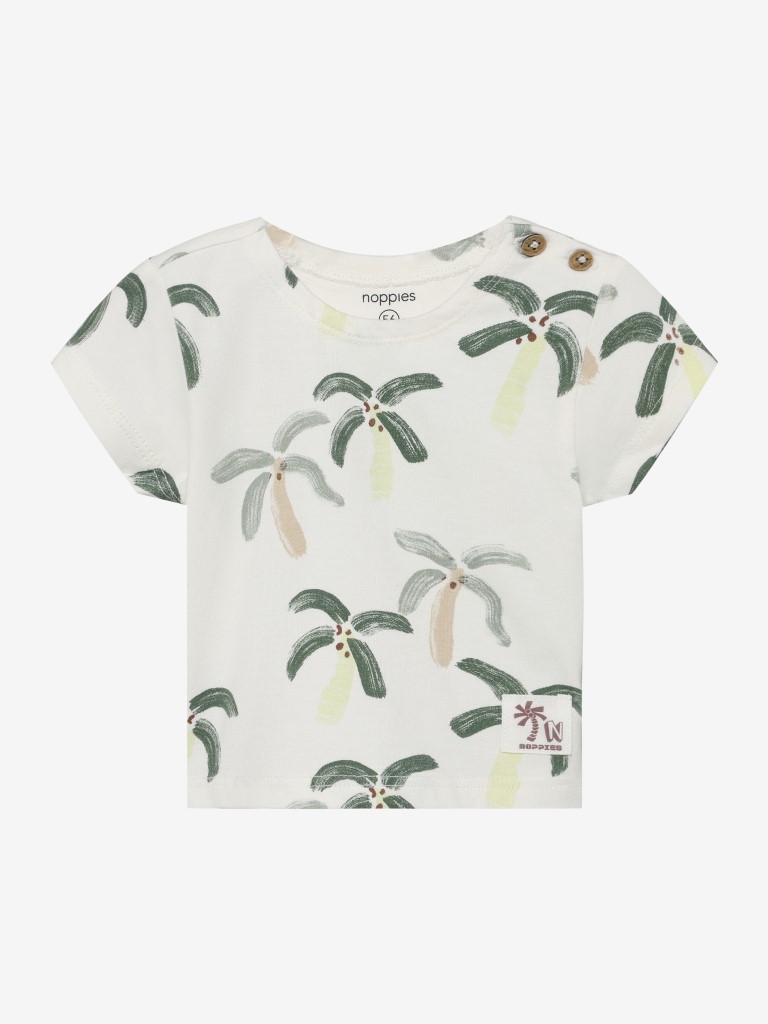 T‑shirt korte mouwen aop palmjoy