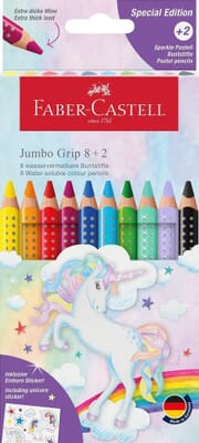 Jumbo kleurpotloden met grip