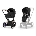 Pushchair set e-Priam comfort rosegold (incl. carrycot and buggy seat)