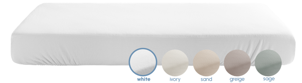 Hoeslaken ademend Airgosafe voor babybed