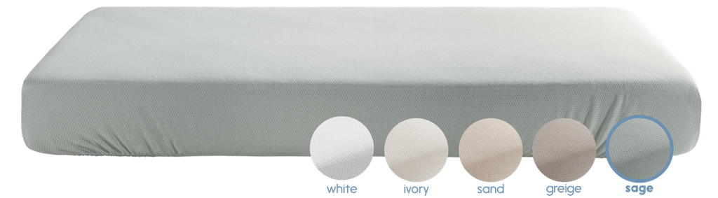 Hoeslaken ademend Airgosafe voor babybed