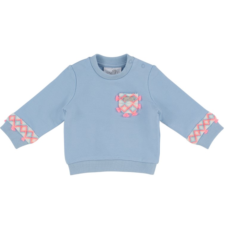 Sweater met geborduurde details Rory