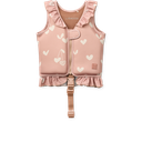 Swim jacket with ruffles Dove