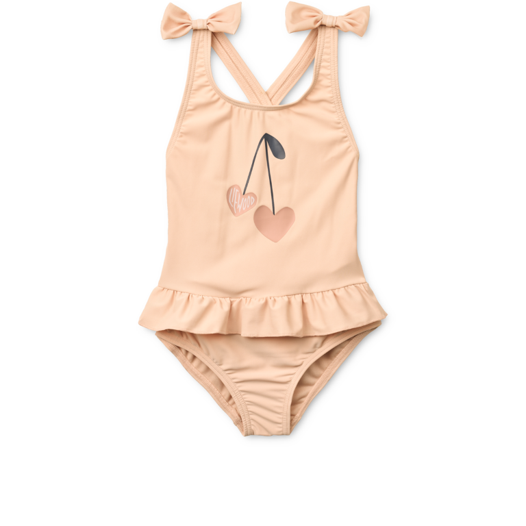 Swimming costume with bow Amara