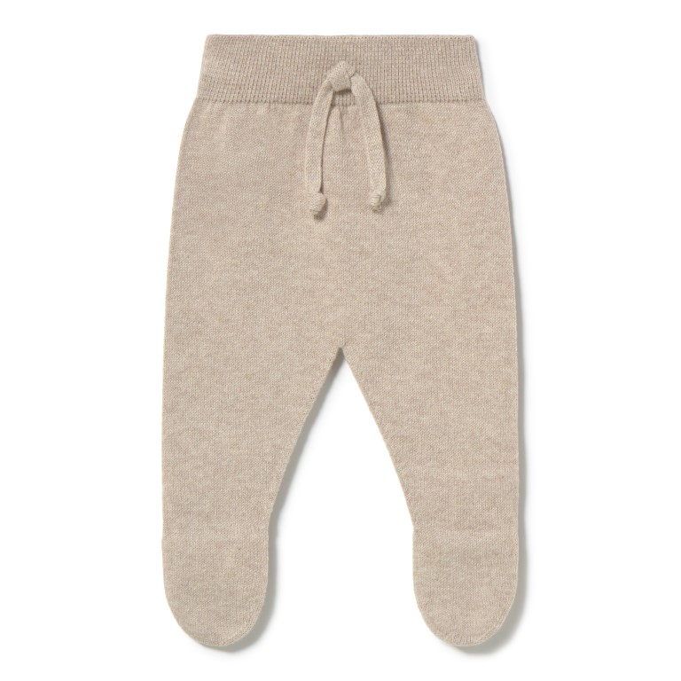 Baby pants with feet Liam - 100% cotton - seamless