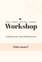 cadeaubon workshop - vroedvrouw Jana