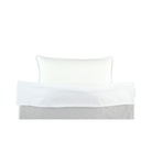 *Down cover bed 100X140cm tricoloudoux gris clai